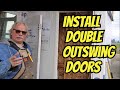 Setting a Double Outswing Door Like a Pro