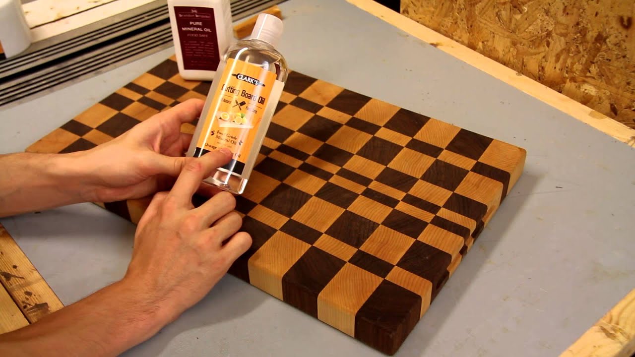 VIDEO: How to Oil Cutting Boards: Oil & Wax Cutting Boards w/ Clark's –  Clark's Online Store