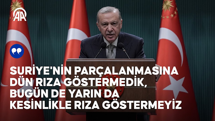 ❝Suriye'nin parçalanmasına dün rıza göstermedik, bugün de yarın da kesinlikle rıza göstermeyiz❞