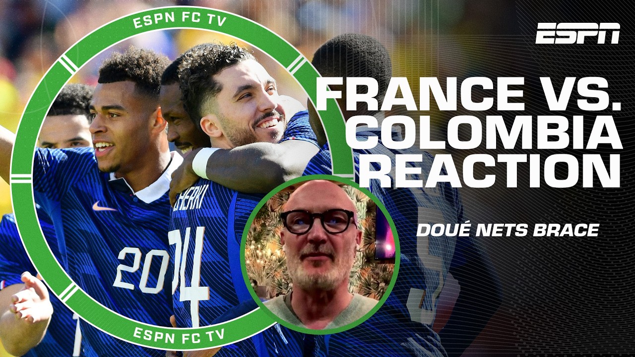 Frank Leboeuf discusses what he found ‘encouraging’ from France in win vs. Colombia | ESPN FC