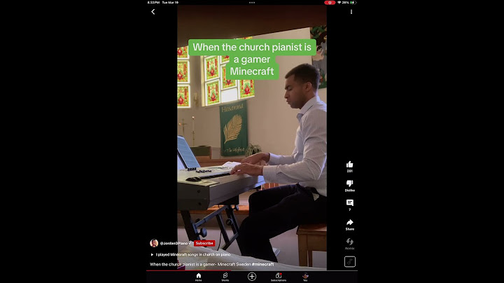 Imagine playing Minecraft music in church