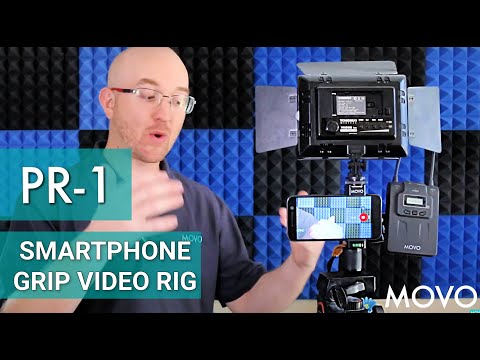 MOVO PR-1 Smartphone Grip Video Rig w/Shoe + Tripod Mount