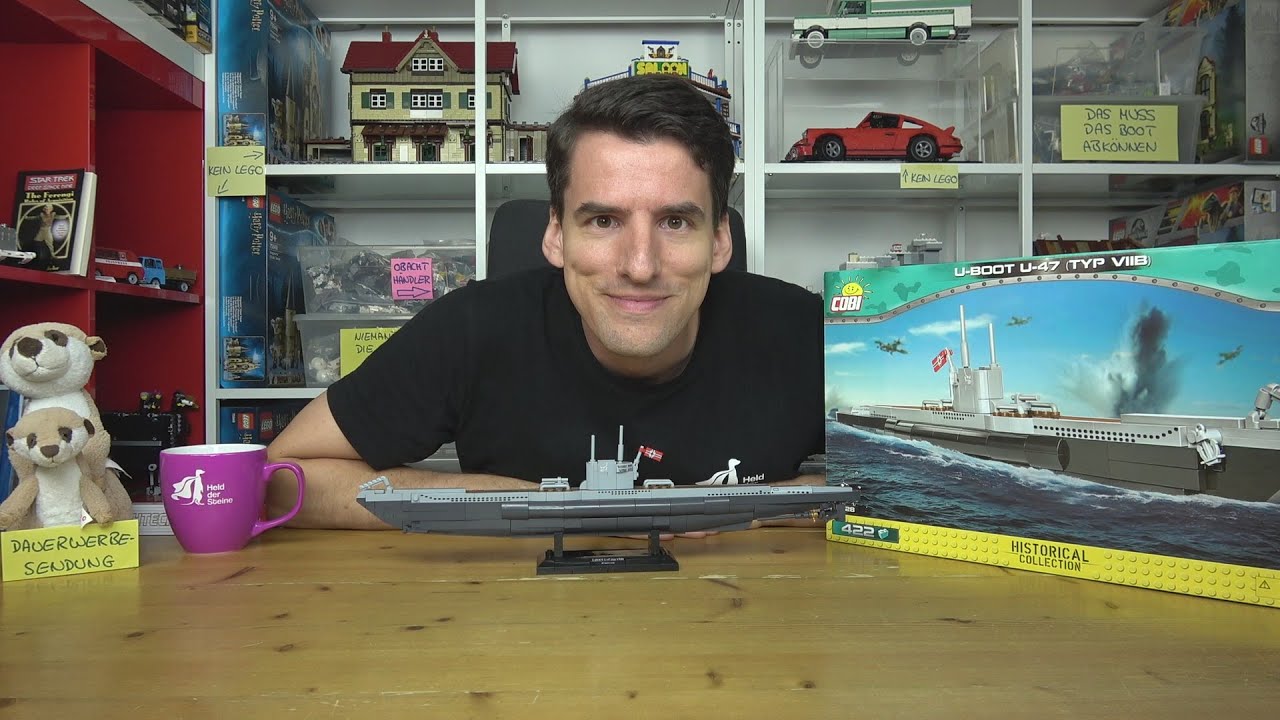 Cobi (Lego) sous-marin U-boot U-47 (typ VIIB)