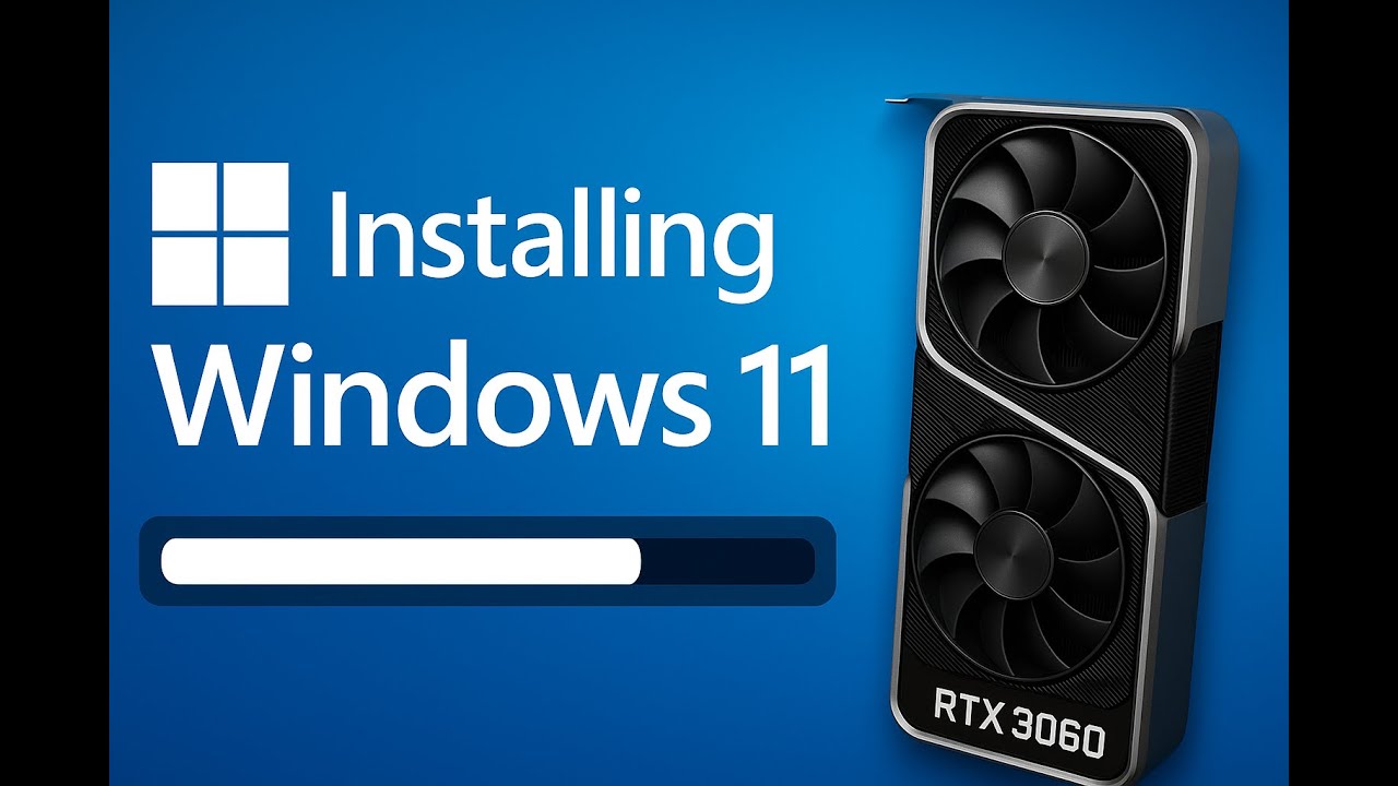 Installing Windows 11 on a Videocard. 