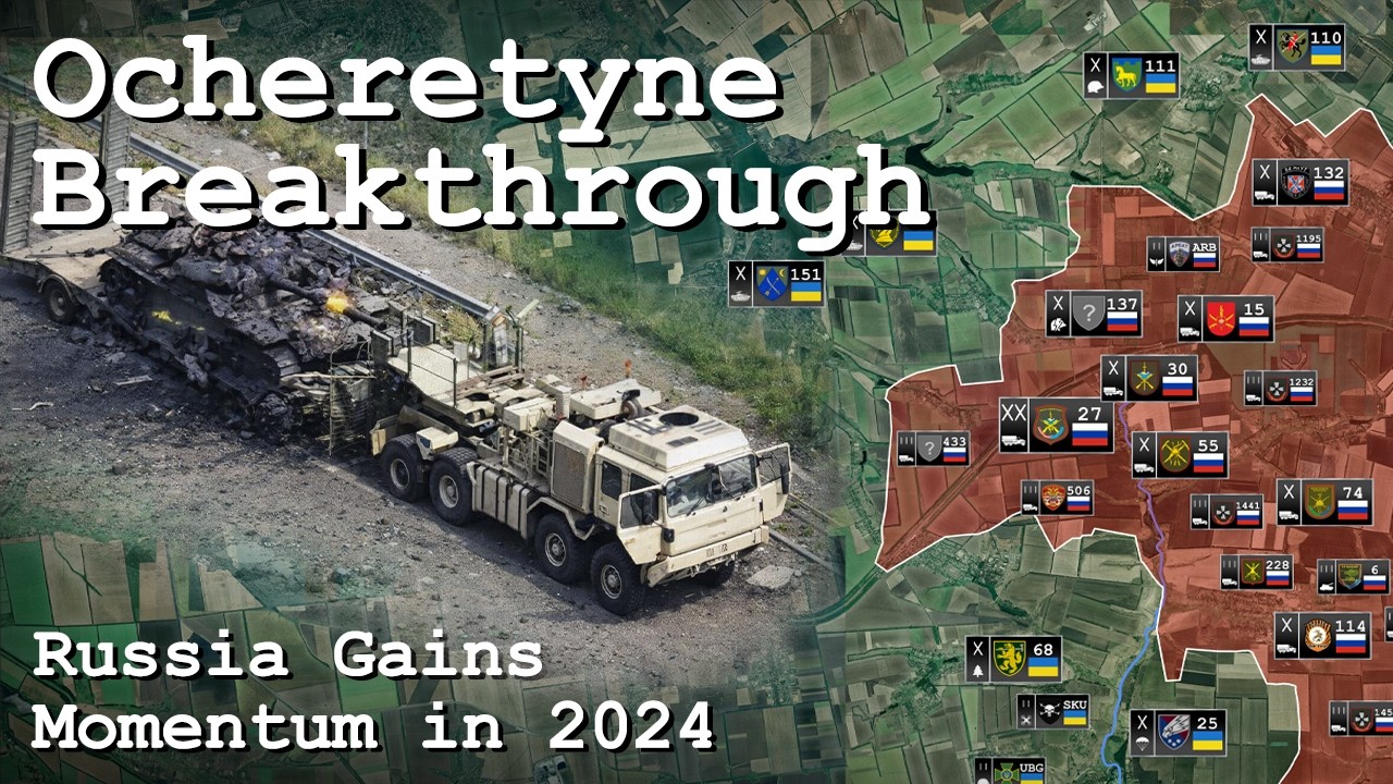 Ocheretyne Breakthrough - Animated Analysis