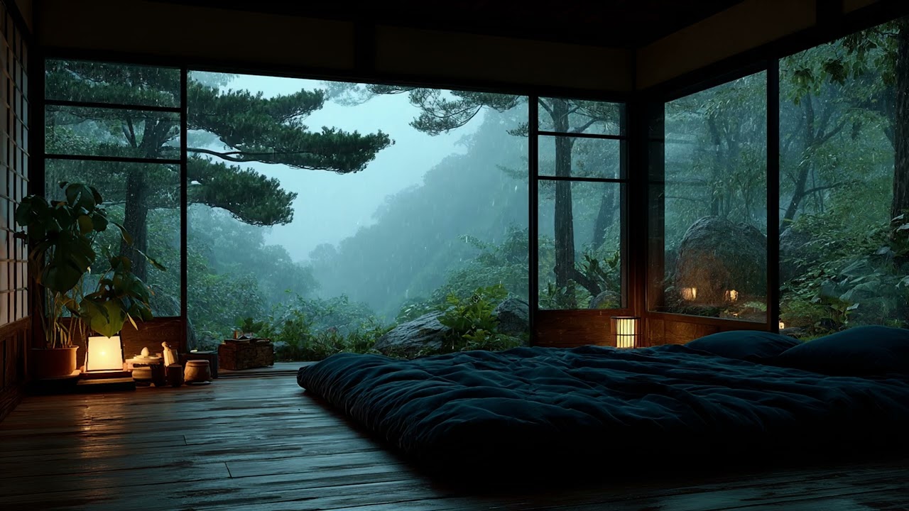 Natural Gentle Rain | Mindful & Peaceful Atmosphere