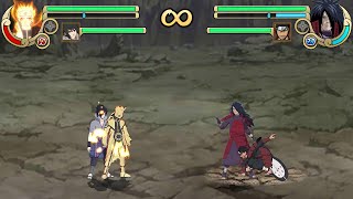 Naruto Shippuden: UN Impact 2 MUGEN/IKEMEN (3D Sprites) - Progreso 10 (Madara, Hashirama, Tag Mode)