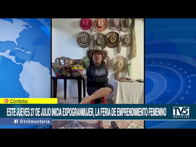 Este jueves 27 de julio inicia EXPOGRANMUJER, la feria de emprendimiento femenino