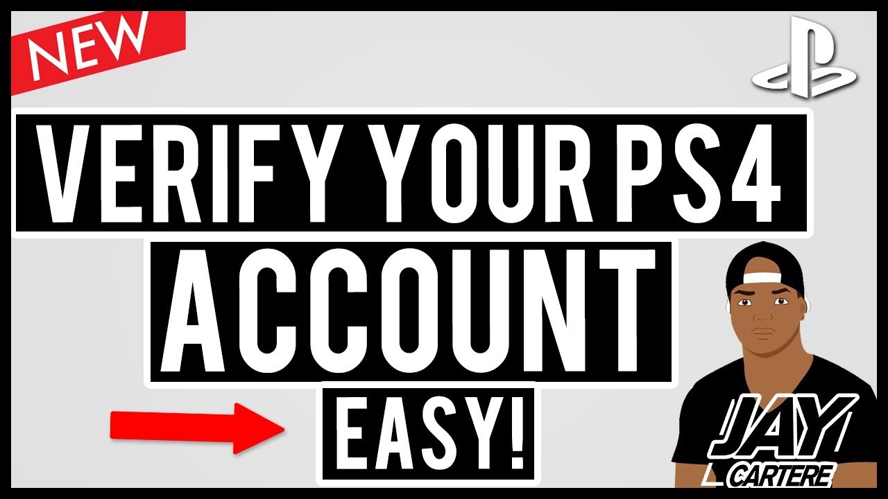 How to Verify PlayStation account when creating a new account 