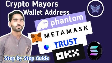 Crypto Mayors Wallet Address || How To Bind wallet