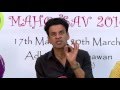 Manoj bajpai at bihar ek virasat kala  film mahotsav 2016