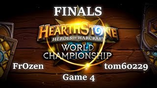 FrOzen vs tom60229 game 4 | Finals | Hearthstone World Championship 2017