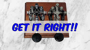 How to Properly Adjust a Straight Key