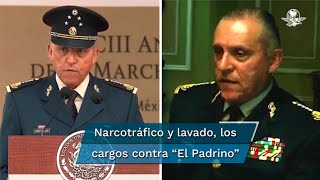 Imputan a Salvador Cienfuegos Zepeda 4 delitos por narco y lavado de dinero