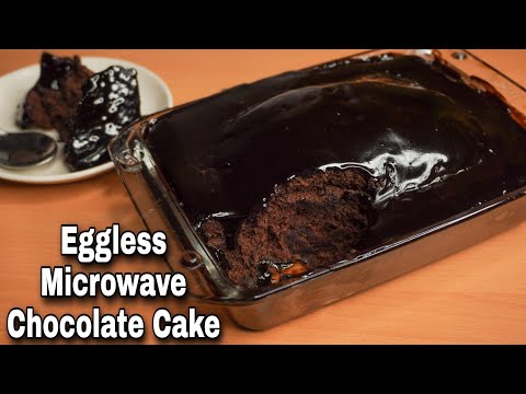 Eggless Microwave Chocolate