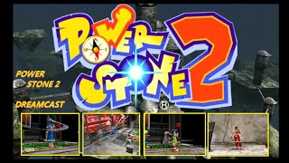 POWER STONE 2 - Attract Demo Mode - CAPCOM - Sega Dreamcast -JAPAN -1080p60