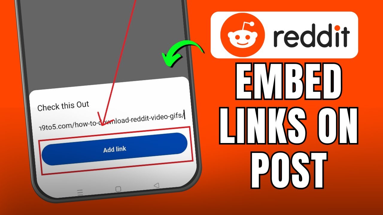 How to Embed a Link in Reddit | Add Link To Reddit (2025) - YouTube