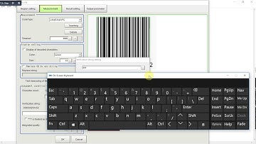 FH Vision Omron   Barcode Reading Parameter