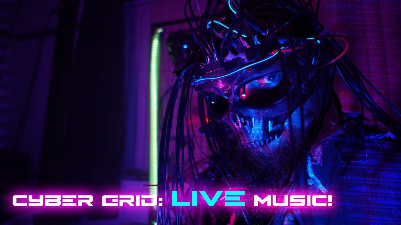 Cyber-Grid (Vertical Feed) Chromatic Rock Live music! 12/12/2025