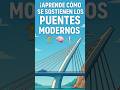 ¡Aprende cómo se sostienen los puentes modernos! 🏗️🧠🌉