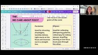 The crazy real world physics of conic sections