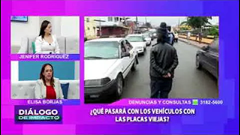Qu pasar con los vehculos con las placas viejas?