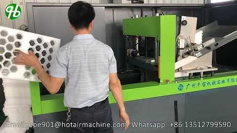 Hot Air Lamination Machine | Automatic Welding Machine for PE Foam | QB Machine