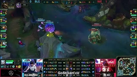 🔴BLG vs. WE - FPX vs. OMG - EDG vs. SS | Week 1 Day 6 | LPL Spring (2018)