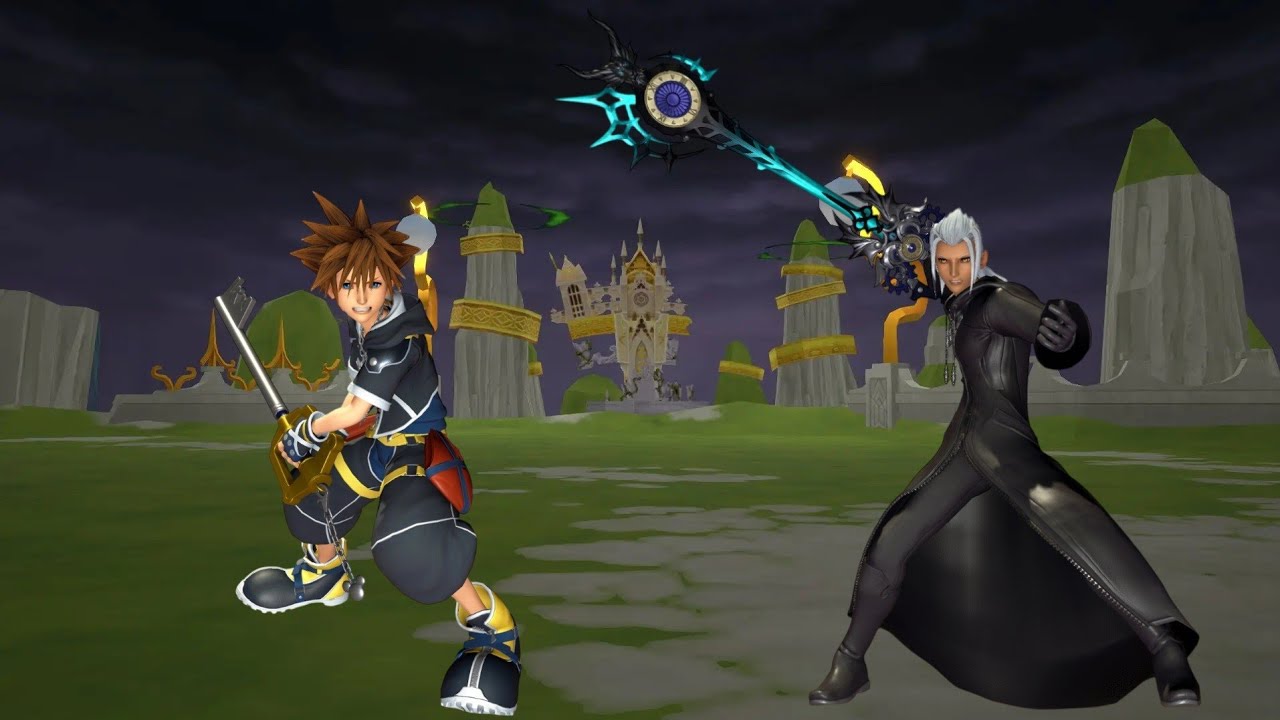 KH3 MODS: KH2 Sora vs Young Xehnaort. (Critical Mode) (No Damage)