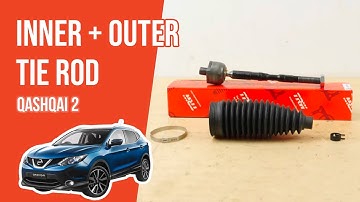 How to replace the inner and outer tie rod Qashqai mk2 🚗