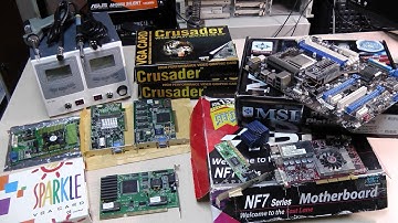 Poorly packaged hardware - socket cleaning - new toy - RETRO Hardware