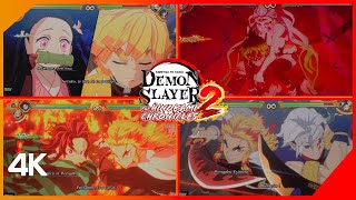 Toutes Les Attaques Combinées Demon Slayer The Hinokami Chronicles 2 4K Hdr