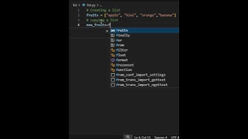 list manipulation in python 8 | copying List elements 🚀🚀#Shorts #Trending #Viral