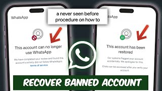 This account can no longer use WhatsApp Banned Problem | How to Unban Banned WhatsApp Account