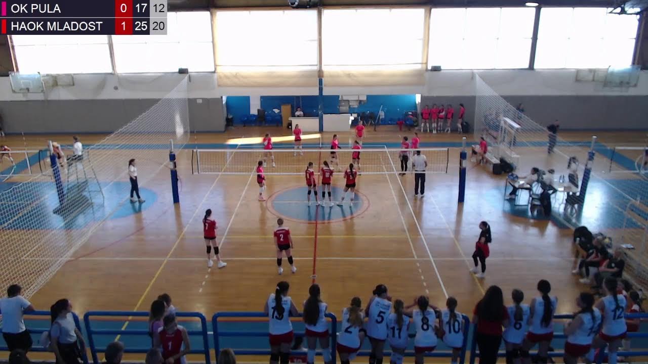 26.4.2025. PH MALA Ž, od 9. do 12. mjesta, OK PULA - HAOK MLADOST