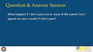 Geology Licensure in California: Question & Answer Session screenshot 2
