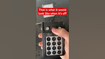 How to erase code and program a marantec or precision garage door keypad in 60 seconds