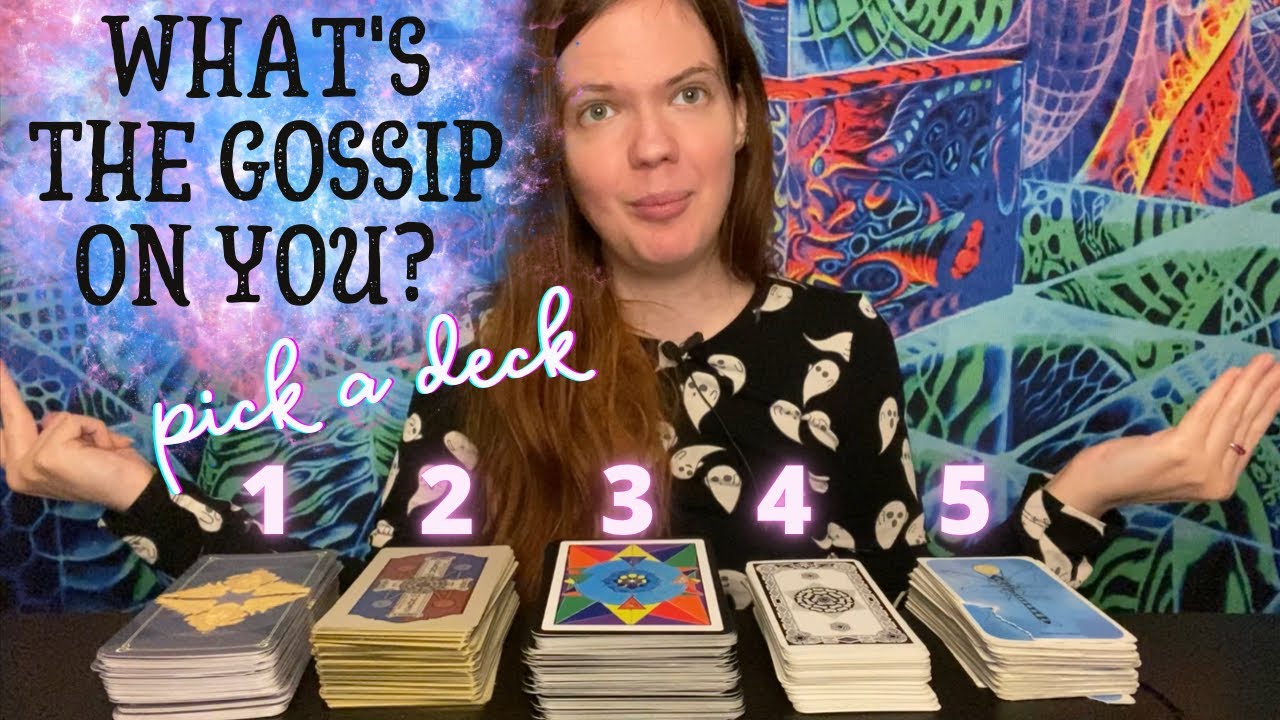 ♢ PICK A CARD ♢ WHAT'S THE GOSSIP ON YOU? - PSYCHIC TAROT READING