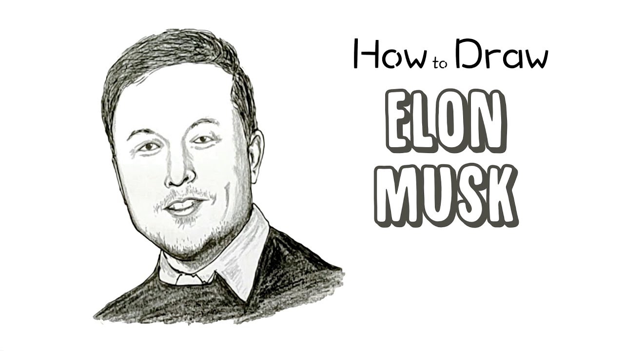 Elon Musk drawing - Drawings of famous people | OpenSea