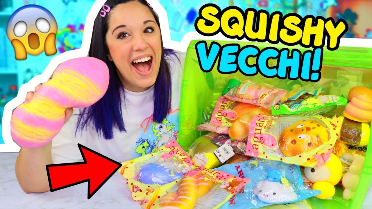 TUTTI i miei SQUISHY VECCHI DI 4 ANNI! SI SONO ROTTI TUTTI!?