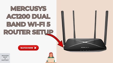 MERCUSYS AC1200 Dual Band Wi-Fi 5 Router Setup | Easy Step-by-Step Guide (Beginner Friendly)