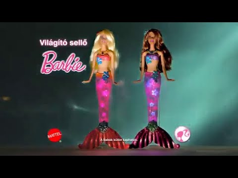 Világító Sellő Barbie™Babák Reklám (2011)