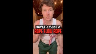 HOW TO MAKE A ROPE FLOW ROPE #shorts