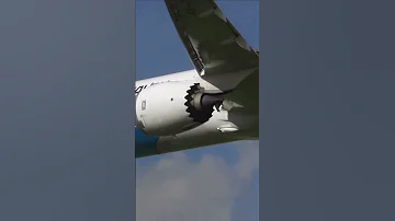 El Al Boeing 787-9 Dreamliner landing at Heathrow Airport! ✈️ #shorts #aviation