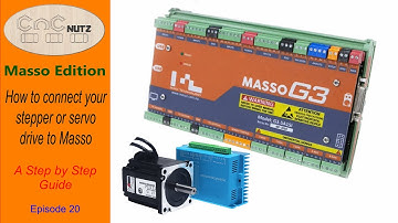How to connect your Stepper or Servo drive to Masso - Episode 020