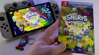 The Smurfs - Mission Vileaf Smurftastic Edition - REVIEW | Switch OLED handheld gameplay