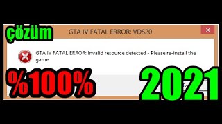 Gta 4 Fatal Error Ws 10 Hatasi Çözümü Güncel Vi̇deo %100% Çözümü Sorunsuz 2020