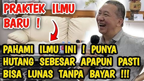 PAHAMI ILMU INI ! CARA CEPAT MELUNASI HUTANG TANPA BAYAR ! PUNYA HUTANG SEBESAR APAPUN PASTI LUNAS !