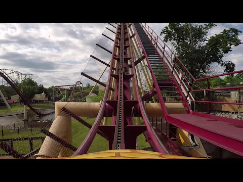 Video: Arvostelu The Beast Roller Coasterista Kings Islandilla