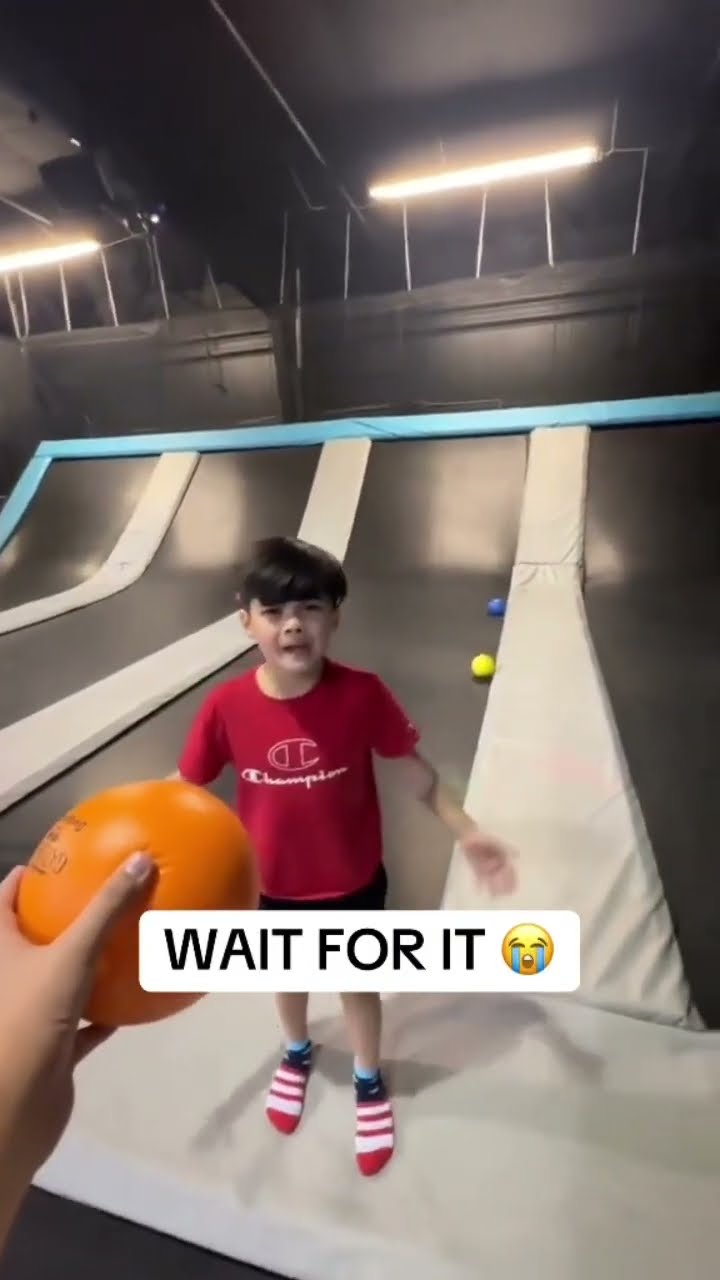 Bro launched for the ball ??
